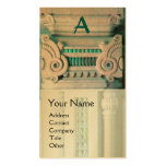 INTERIOR DESIGNER, ARCHITECTURE Monogram,gold Business Cards