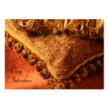 Interior designer/ decorator business card templat