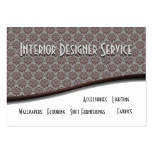 Interior Designer Service Business Card Template