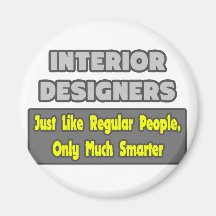 Interior Designers...Smarter Refrigerator Magnet