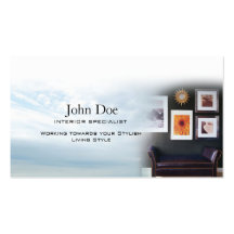 Interior furniture Business Card