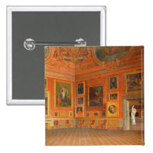 Interior in the Medici Palace Pinback Button