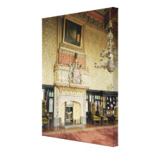 Interior of the Venetian Drawing Room Stretched Canvas Prints