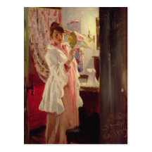 Interior with the Artist's Wife, 1889 Post Cards