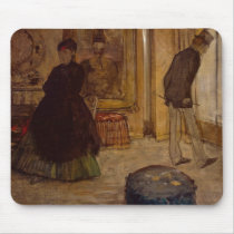 Interior with Two Figures, 1869 mousepads