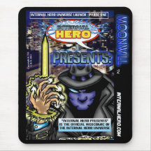 Internal Hero Presents Moonwill Mouse Pad