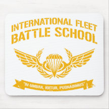 International Fleet Battle School Ender Mouse Pad
