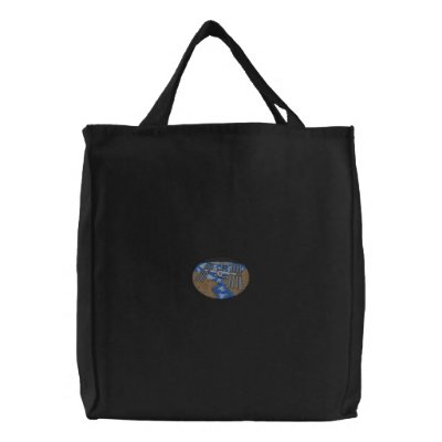 International Space Station Embroidered Bag International Space Station Embroidered Bag