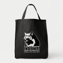 Internet: Serious Business (lolcat funny tshirt) Canvas Bag