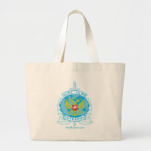 interpol russia badge tote bag