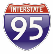 Interstate 95 photo cutouts