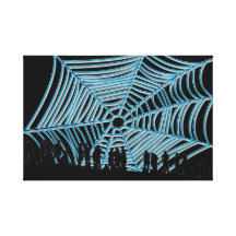 Interweb of Deceit Canvas Print