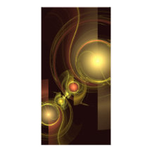 Intimate Connection Abstract Art Photo Card