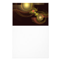 Intimate Connection Abstract Art Stationery