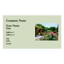 Into the Rose Garden Business Card