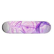 inverted neon green skateboard decks