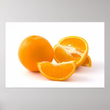 Invigorating Slice Of Life Oranges Posters
