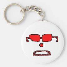 Invisible dude keychain
