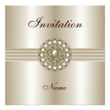 Invitation All Occasions Elegant Pearl Gem 2