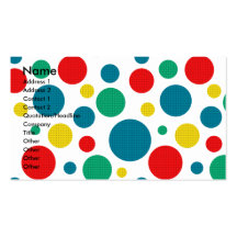 Invitation Cupcake - Cavalier - TriColor Business Card Template