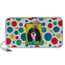 Invitation Cupcake - Cavalier - TriColor Portable Speaker
