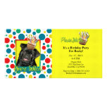 Invitation Cupcake - Pug - Ruffy Photo Card