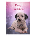 Invitation Dalmation at the Park