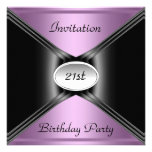 Invitation Envelope Any Birthday Purple colour