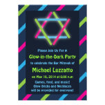 Invitation for Glow-in-the-Dark Bar & Bat Mitzvah