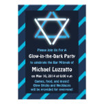 Invitation for Glow-in-the-Dark Bar Mitzvah
