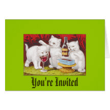Invitation - Friendly Get Together Cards