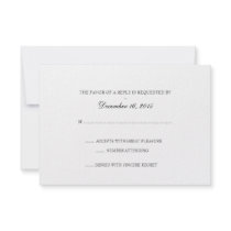 Invitation RSVP Card | Basic
