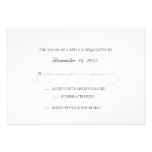 Invitation RSVP Card-RSVP | Basic-white