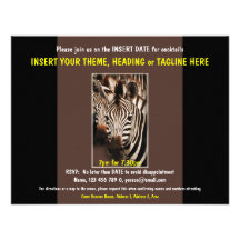 Invitation template - customisable