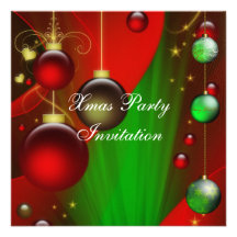 Invitation Xmas Christmas Party