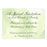 Invitations Baptism Christening Templates