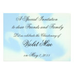 Invitations Baptism Christening Templates