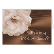 INVITATIONS Bridesmaids, etc Greeting Card