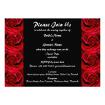 Invitations - special red black custom