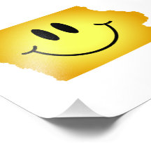 Iowa Smiley Face Photographic Print