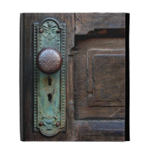 iPad Folio Case- Old Door Knob photography