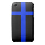 iPhone 3G/3Gs Thin Blue Police Line iPhone 3 Cases