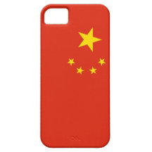 IPhone 5 Case with Flag of China