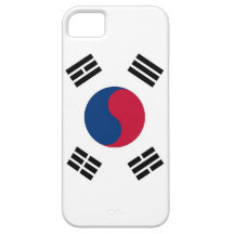 IPhone 5 Case with Flag of South Korea