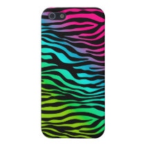 iPhone 5 Cover Zebra Girly Cute Pink blue green iphone cases
