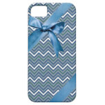Iphone 5S Blue Chevron Case iPhone 5 Covers