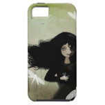 iPhone Case Goth Girl and Dragonflies iPhone 5 Covers