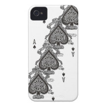 iPhone case Playing cards multiple row Case-Mate iPhone 4 Cases