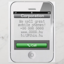 iPhone flyer