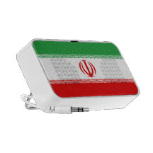 Iran Flag iPod Speakers